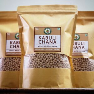 Kabuli Chana, Whole White Chickpea, Unpolished, 1kg