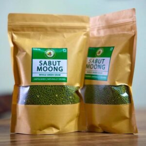 Sabut Moong, Whole Green Gram, Unpolished, 1kg